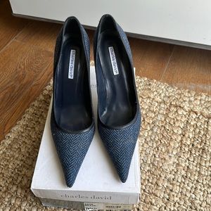 Charles David Navy Blue Pumps